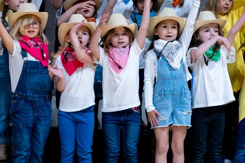Students perform in musicals